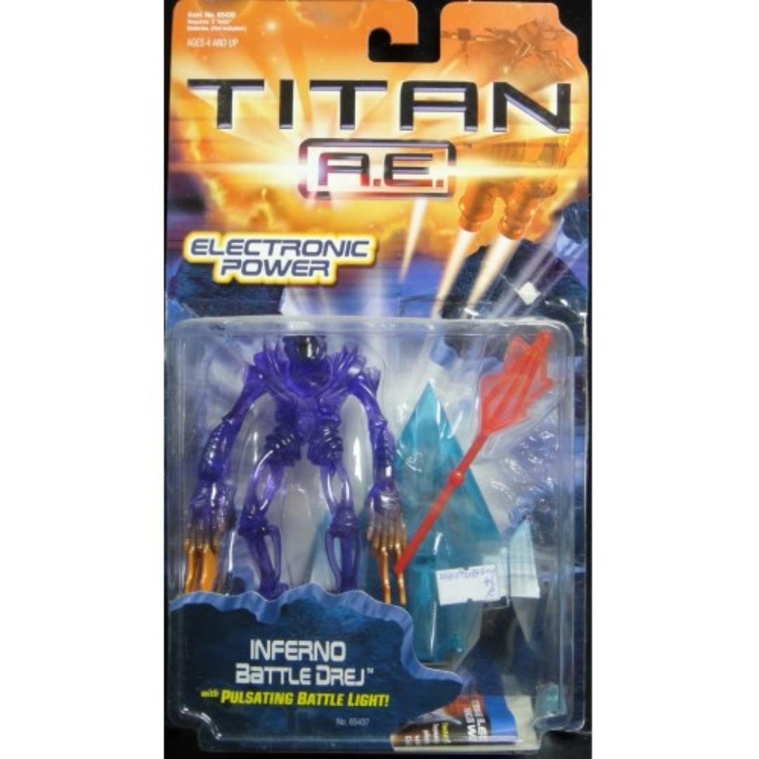HASBRO TITAN AE ELECTRONIC POWER INFERNO BATTLE DREJ W/ PULSATING BATTLE LIGHT BUY-65437-SPK