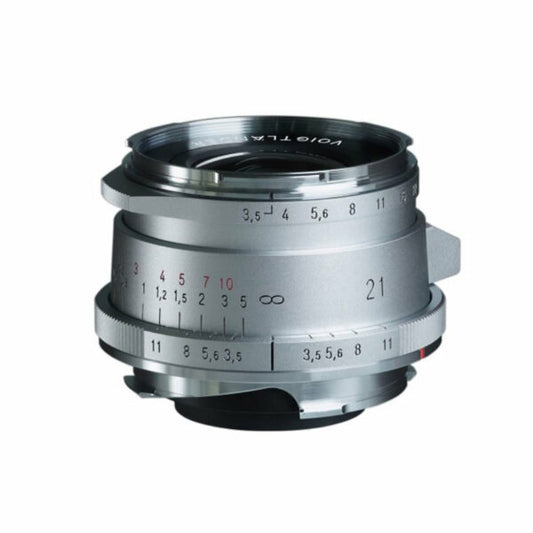 Voigtlander Color-Skopar Vintage Line 21mm f/3.5 Aspherical Type II Lens (Leica M Mount / Silver)