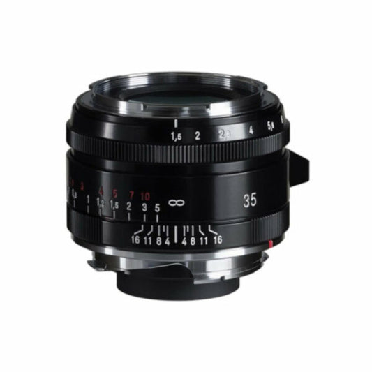 Voigtlander Nokton Vintage 35mm f/1.5 Aspherical Type II Lens (Leica M Mount / Black)
