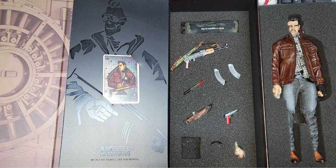 C1067-77 DAMTOYS GANGSTER KINGDOM SPADE 4 CHAD 1/6 FIGURE