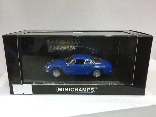 MINICHAMPS 1/43 ALPINE RENAULT A110 1963-67 BLUE