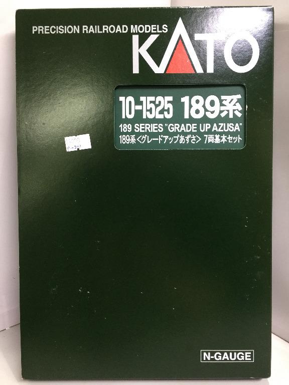 KATO N-GAUGE 10-1525 189 SERIES "GRADE UP AZUSA" PRECISION RAILROAD MODELS