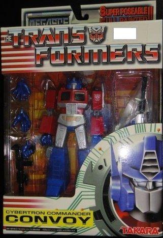 TAKARA TRANSFORMERS MEGA SCF CONVOY OPTIMUS PRIME METALLIC VER