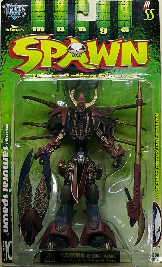 MCFARLANE 11136 Spawn 10th Edition Comic Samurai Spawn ULTRA ACTION FIGURES TODD MCFARLANE'S SPAWN SERIES 10 MANGA SAMURAI SPAWN