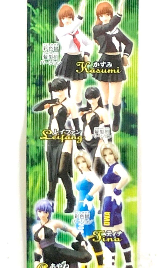 BANDAI DEAD OR ALIVE ULTIMATE CAPSULE TOYS MINI FIGURE 11 types