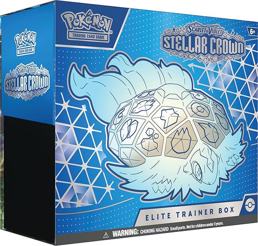 Pokemon TCG US SV7 Stellar Crown Elite Trainer Box