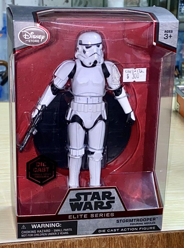 C1013-172 DISNEY DIECAST STAR WARS ELITE SERIES STORMTROOPER ACTION FIGURE