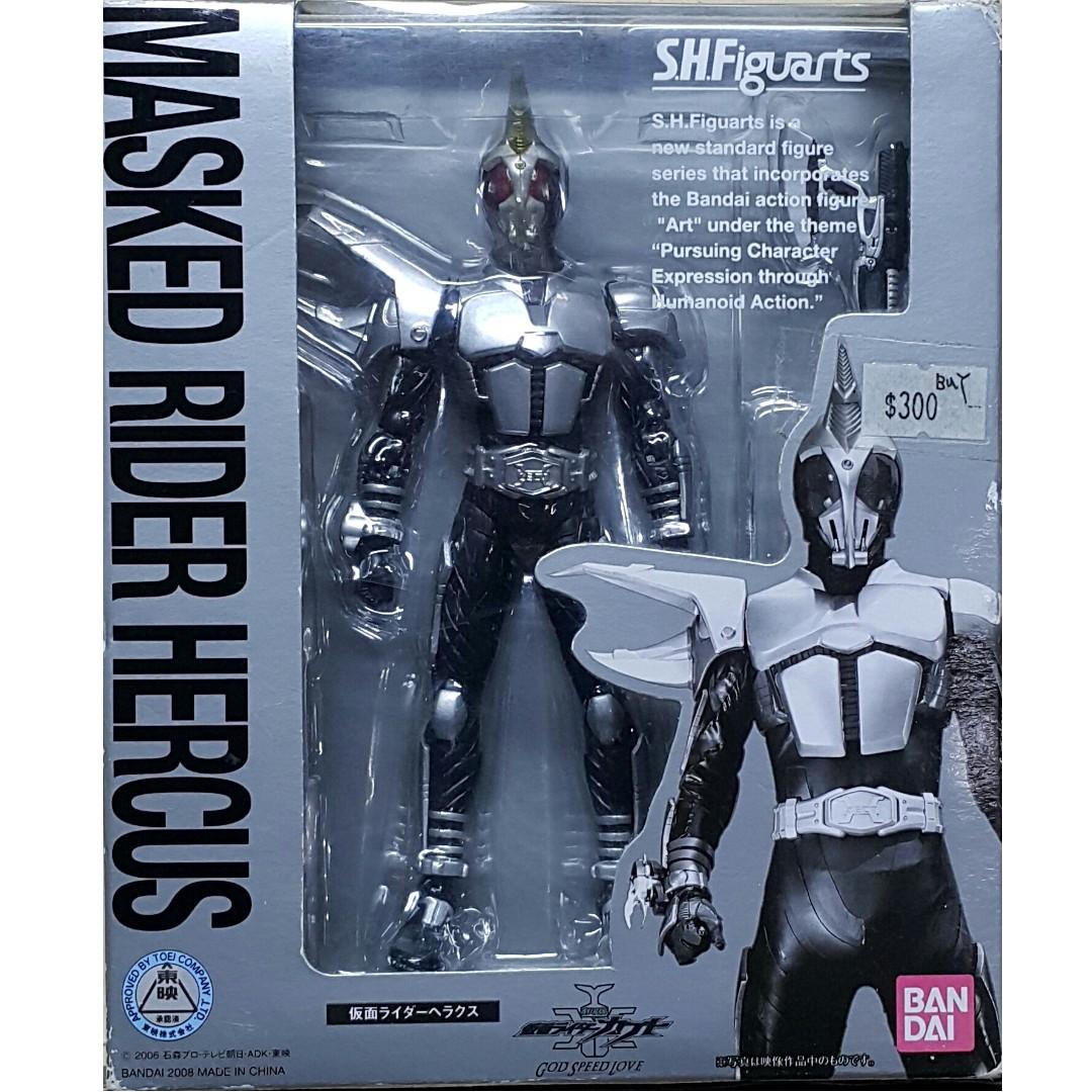 BANDAI 56917 SHF SHFIGUARTS MASKED RIDER KABUTO GOD SPEED LOVE MASKED RIDER HERCUS Kamen Rider Kabuto The Movie Kamen Rider HERCUS