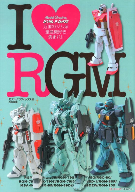 Model Graphix Gundam Archives I Love RGM