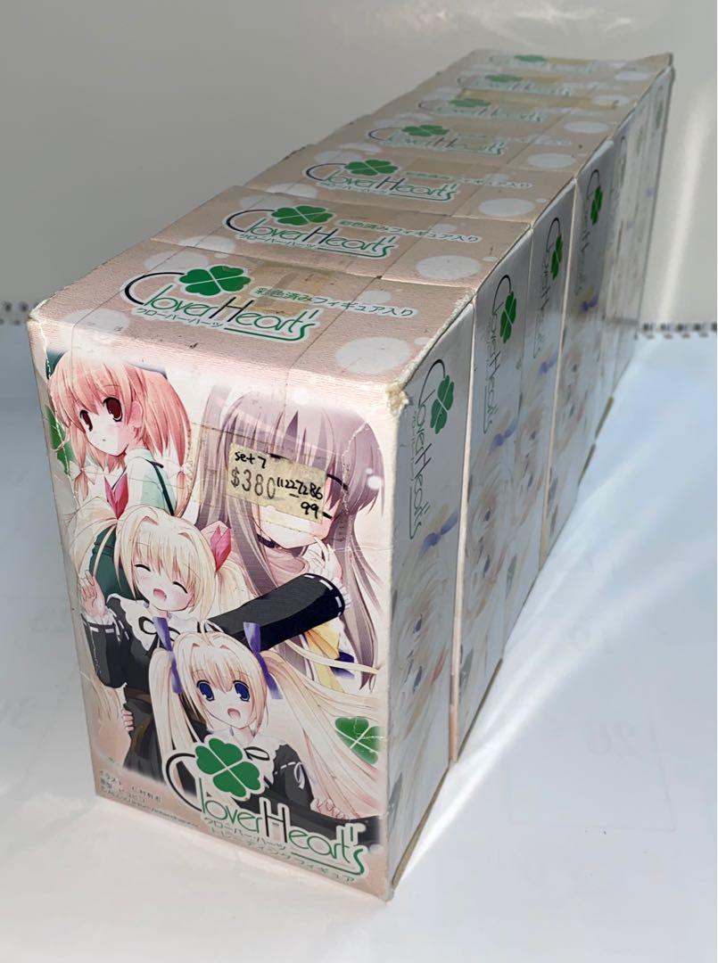 ALCOT 28001 Lucky Four-Leaf Clover CLOVER HEARTS SET OF 7 Egg Set