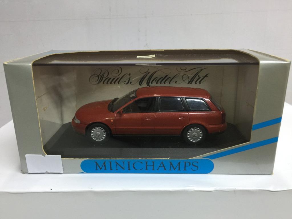 MINICHAMPS 1/43 AUDI A4 AVANT 1995 RED METALLIC