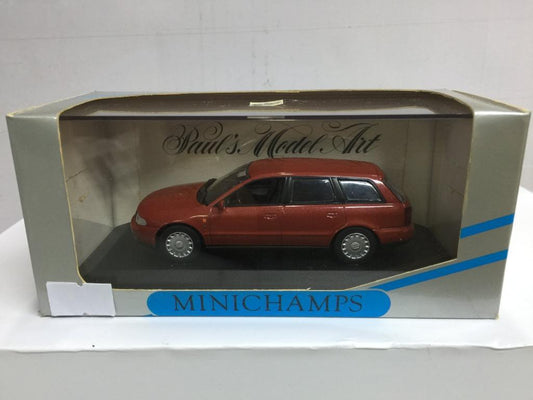 MINICHAMPS 1/43 AUDI A4 AVANT 1995 RED METALLIC