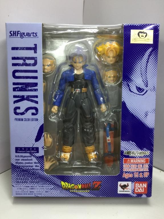 BANDAI SHFIGUARTS DRAGON BALL Z TRUNKS PREMIUM COLOR EDITION