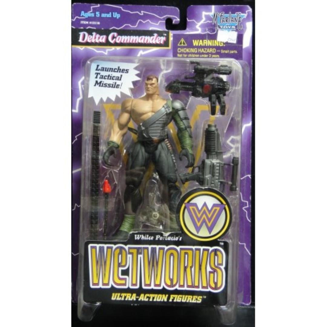 MCFARLANE WHILCE PORTACIO'S WETWORKS 2 DELTA COMMANDER IN BLACK