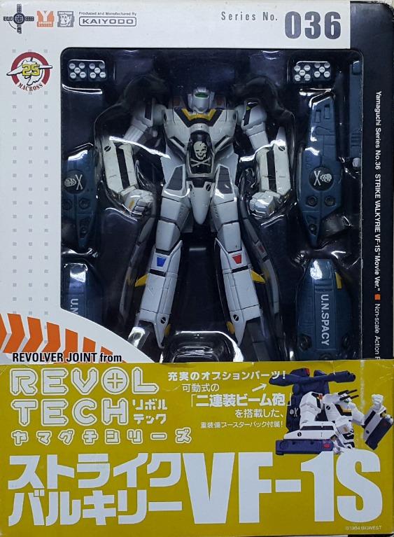 KAIYODO 01150 Revolver Technology 2nd Generation Yamaguchi Revolver Macross The Movie Do You Remember Love Assault Type Valkyrie Focker REVOLTECH YAMAGUCHI SERIES 036 MACROSS DO YOU REMEMBER LOVE ROY FOCKER STRIKE VALKYRIE VF-1S MOVIE VER