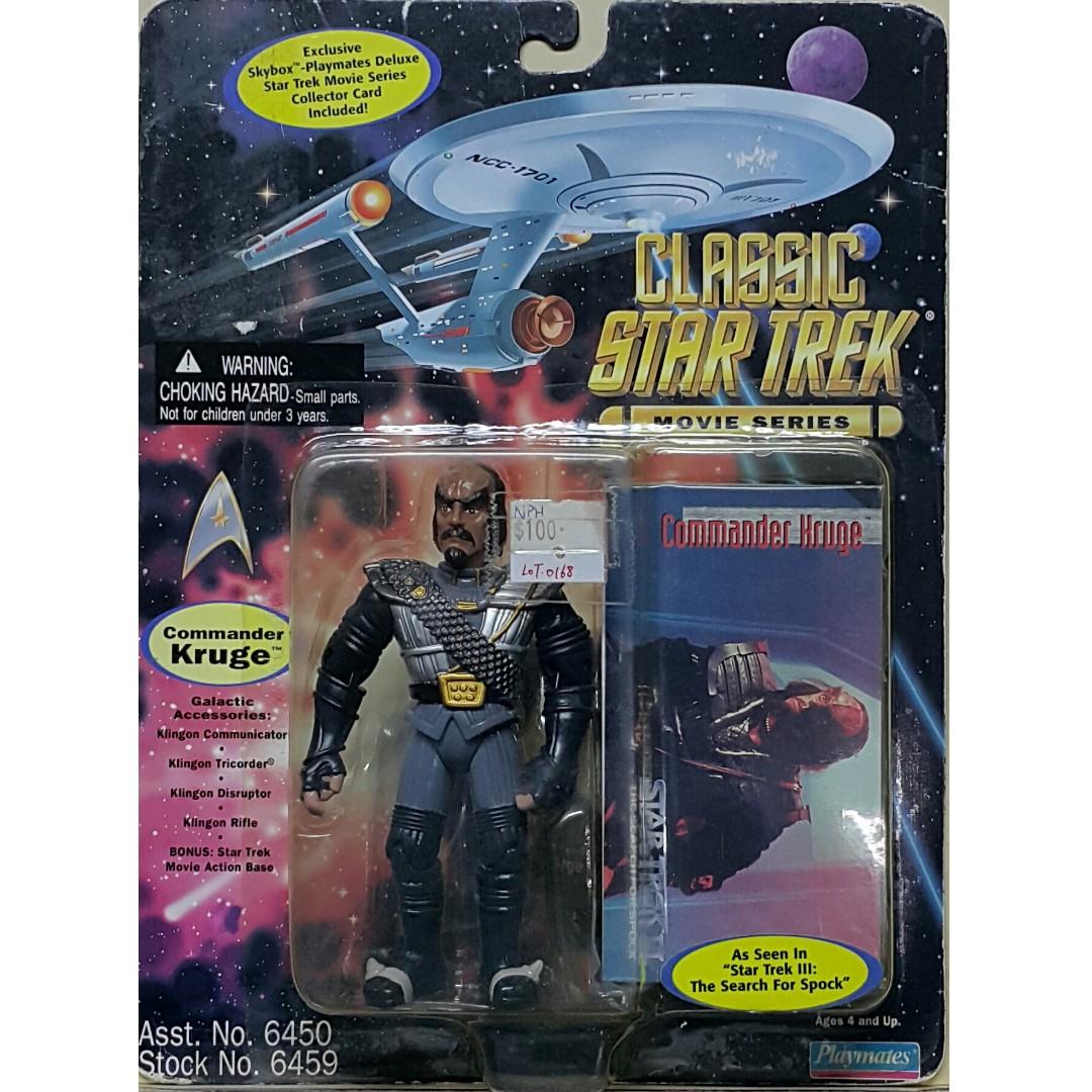 PLAYMATES STAR TREK III THE SEARCH OF SPOCK COMMANDER KRUGE