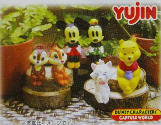 YUJIN Disney Character Series DISNEY CHARACTERS MICKY MINNIE MARIE All 6 Types Gashapon 93071 Warehouse b7807355