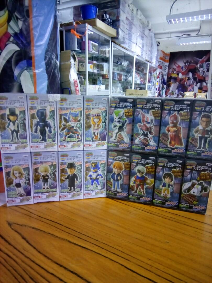 Tiger&Bunny Egg Box Dolls Vol.1+2 Two sets of 16 items in total Brand new inner bag unopened c964-320&321