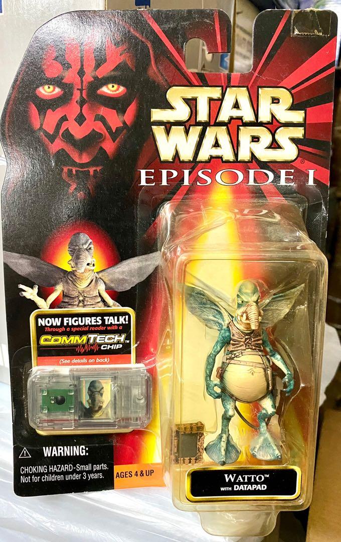 HASBRO 84093 STAR WARS EPISODE I WATTO WITH DATAPAD 3.5" SERIES FIGURE