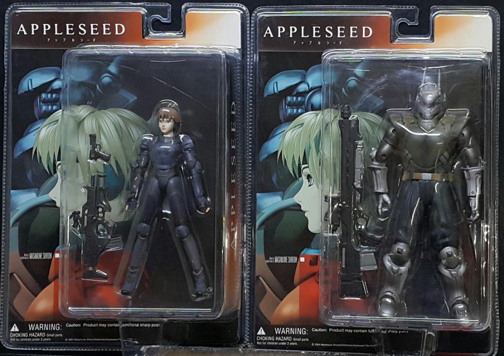 YAMATO 33156 33157 APPLESEED DEUNAN KNUTE BRIAREOS FIGURE SET