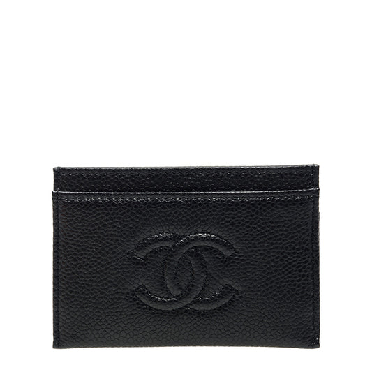Chanel Card Holder A48655CBLKGP 6371
