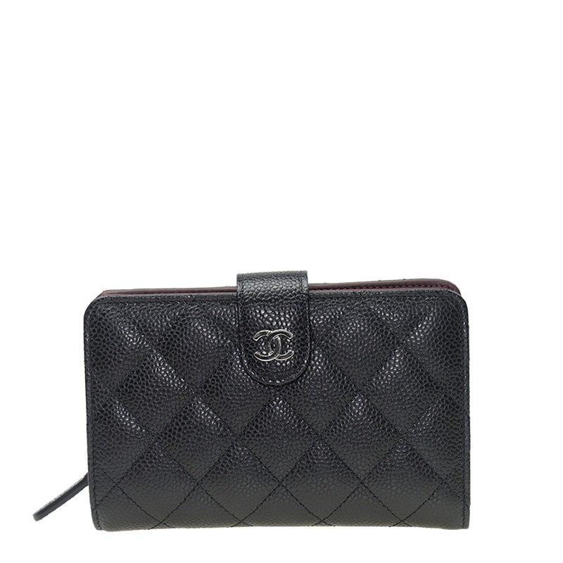 Chanel Short Button Wallet A48667CBLK 4872