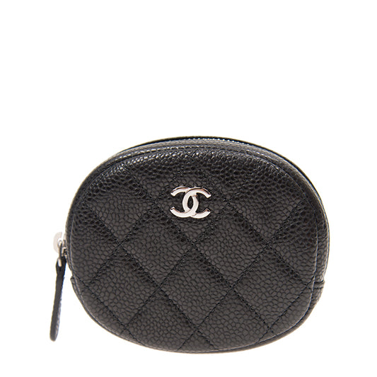 Chanel Short Zipper Wallet A68995CBLK 5923