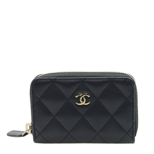 Chanel Coin Purse A69271BLKGP 7221