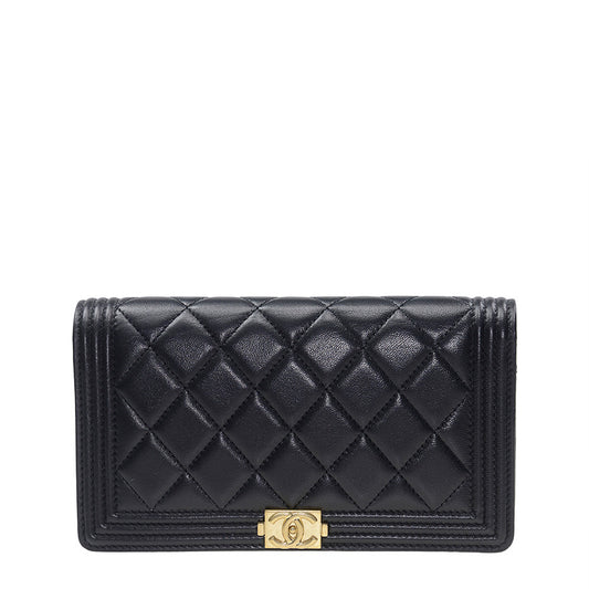 Chanel Wallet A80285BLKGP 2164