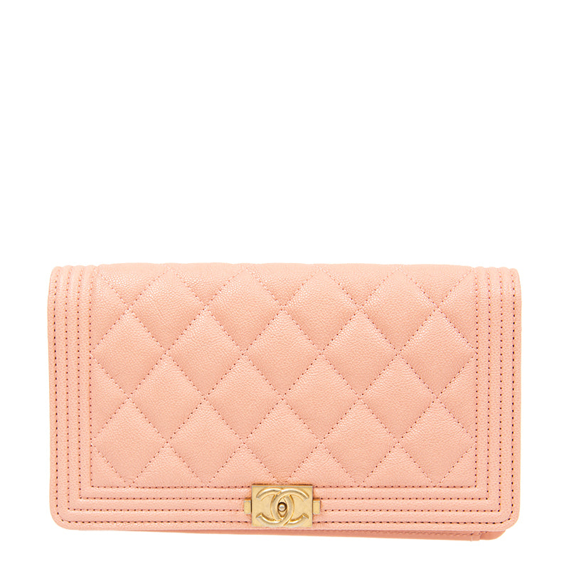 Chanel Long Button Wallet A80285CSANGP 2017