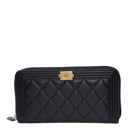 Chanel Wallet A80288BLKGP 4515
