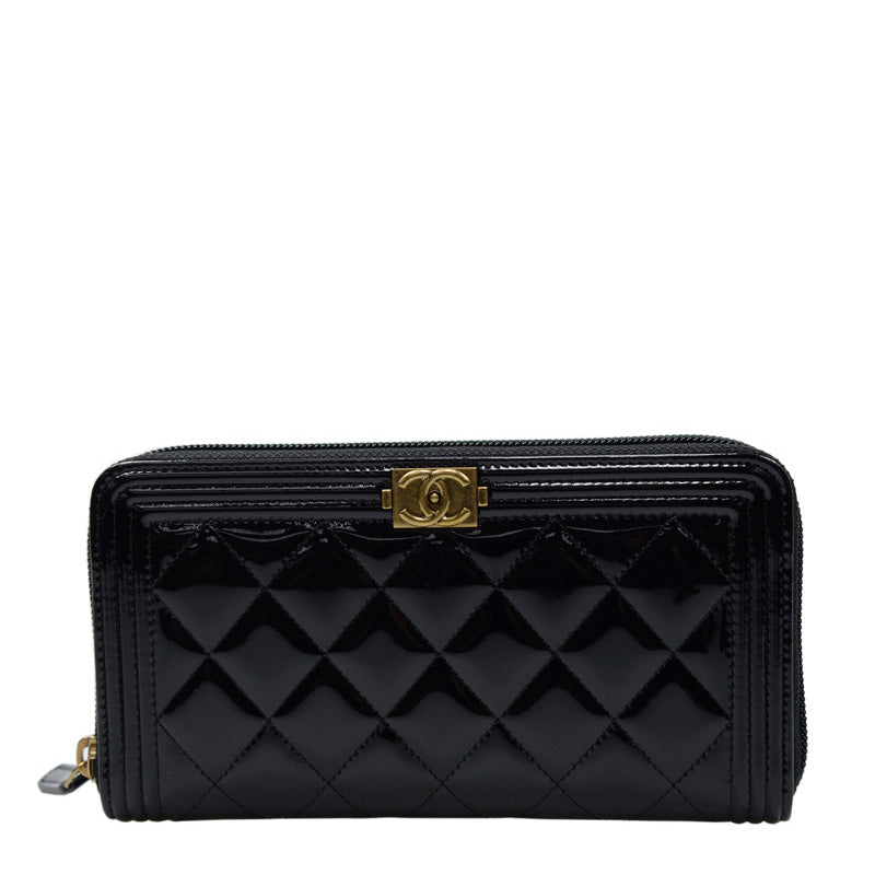Chanel Long Zipper Wallet A80288VBLKGP 2431