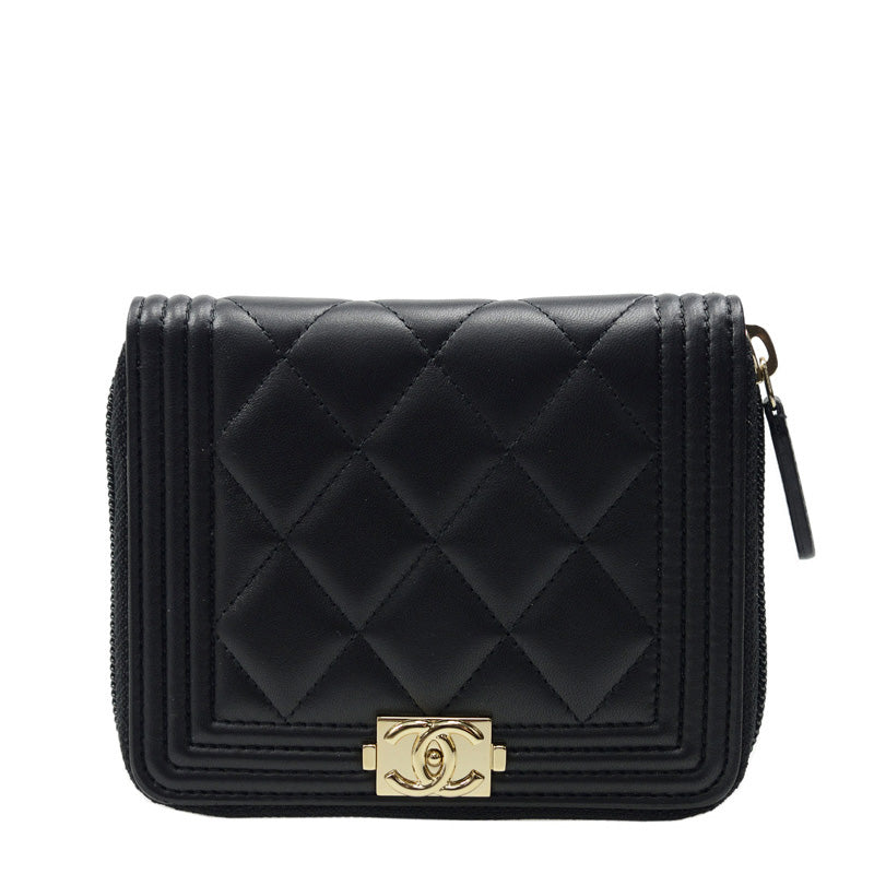 Chanel Wallet A80908BLKGP 3390