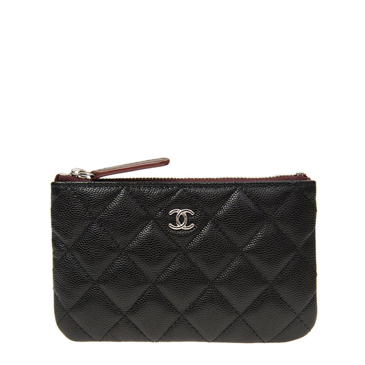 Chanel Coin Purse A82365CBLKSS 12493