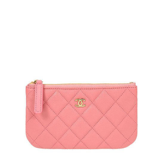 Chanel Short Zipper Wallet A82365CLPKGP 1390