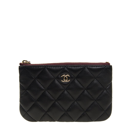Chanel Coin Purse A82365LBLKGP 19275