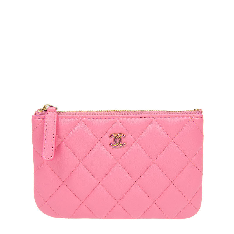 Chanel Short Zipper Wallet A82365LPINKPINK 2187