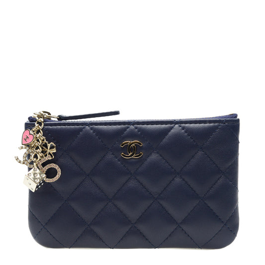 Chanel Coin Purse A82417LBLUEGP 4364