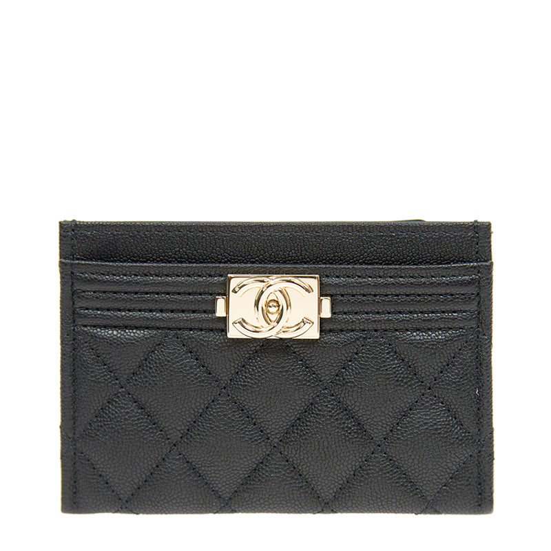 Chanel Card Holder A84431CBLKGP 3510