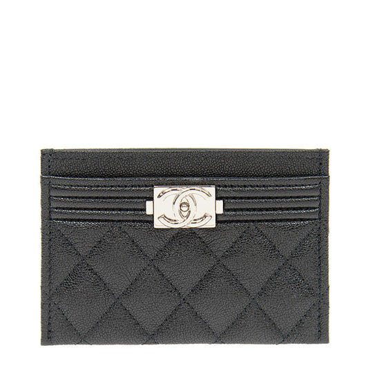Chanel Card Holder A84431CBLKSS 1593