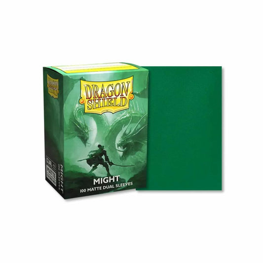 Dragon Shield Sleeves: Matte Dual - Might (100)