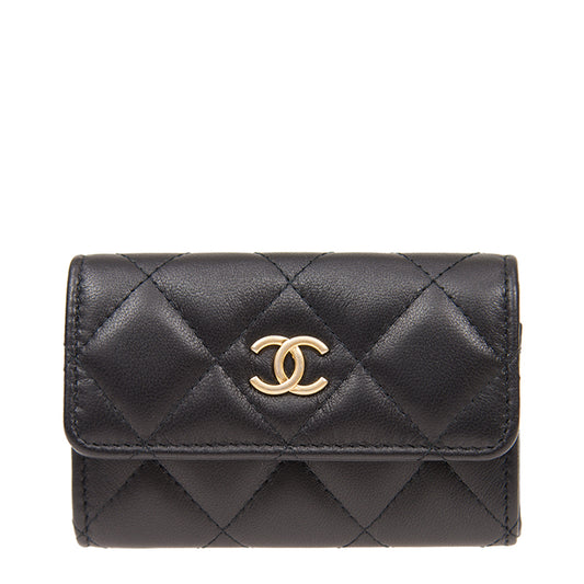 Chanel Card Holder AP0036BLKGP 8898