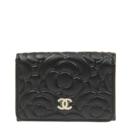 Chanel Short Button Wallet AP0116LBLKGP 2578