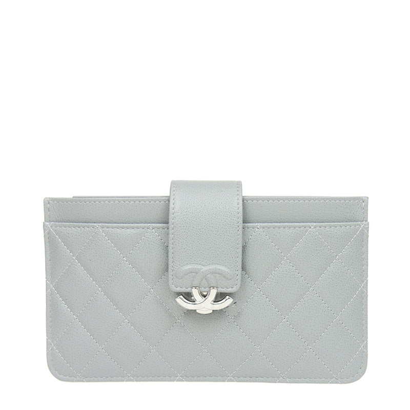 Chanel Long Button Wallet AP0152CGYSS 1615