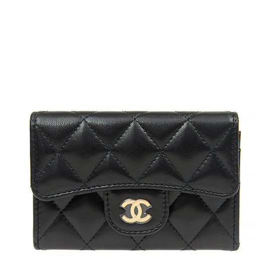 Chanel Card Holder AP0214LBLKGP 8383