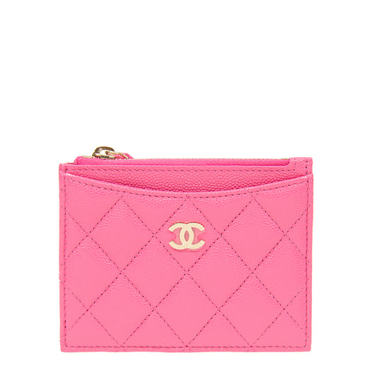Chanel Short Zipper Wallet AP0219CPINKGP 2270