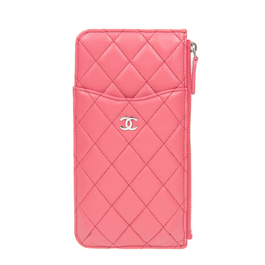 Chanel Long Zipper Wallet AP0225LPINKSS 6743