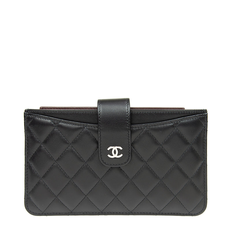 Chanel Long Button Wallet AP0235LBLK 1308