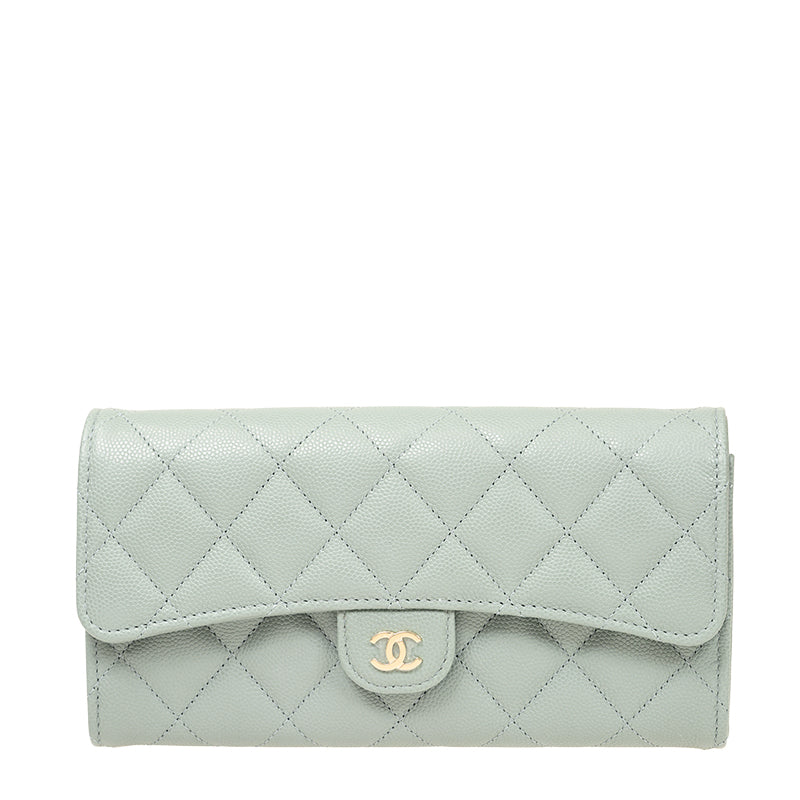 Chanel Long Button Wallet AP0241CLAGGP 1654