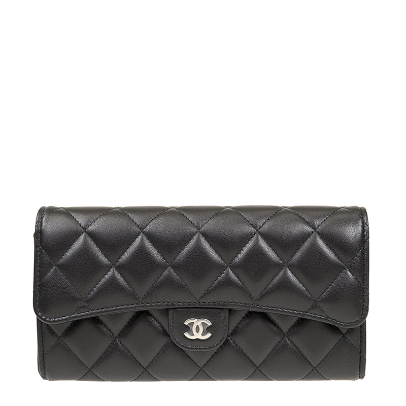 Chanel Long Button Wallet AP0241LBLKSS 1315